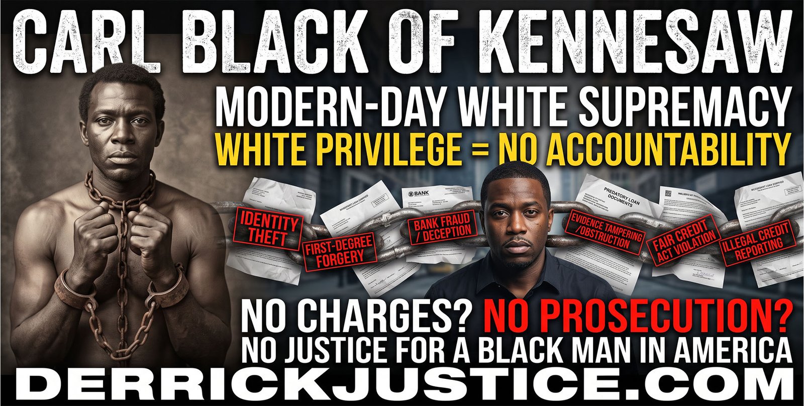 Carl Black Kennesaw First-Degree Forgery ID Theft Bank Fraud GMC