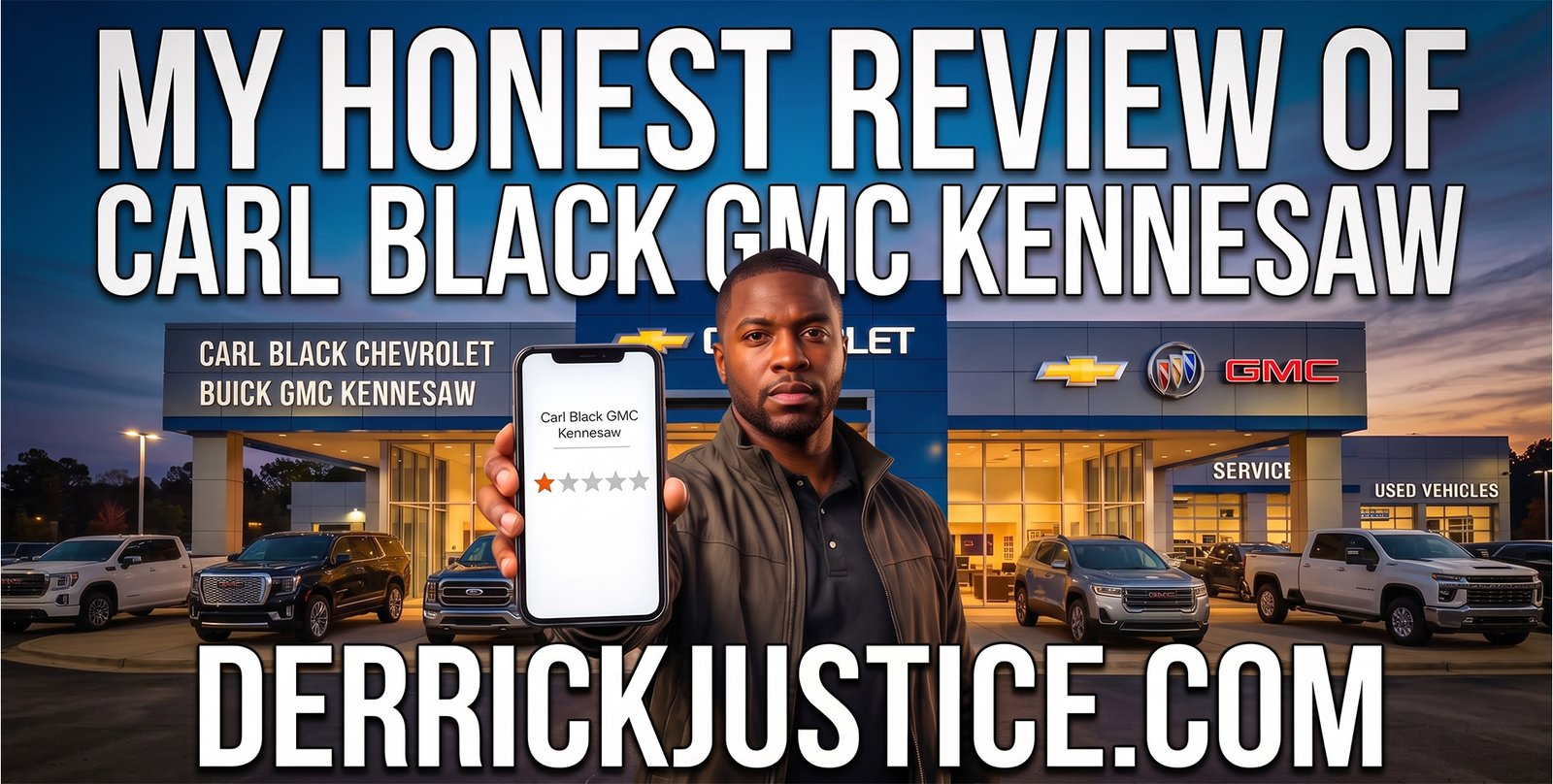 My Honest Review Carl Black Kennesaw GMC 1st Forgery